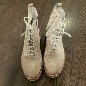 Women's Cabria Lug Water Repellent Lace Up Booties size 7